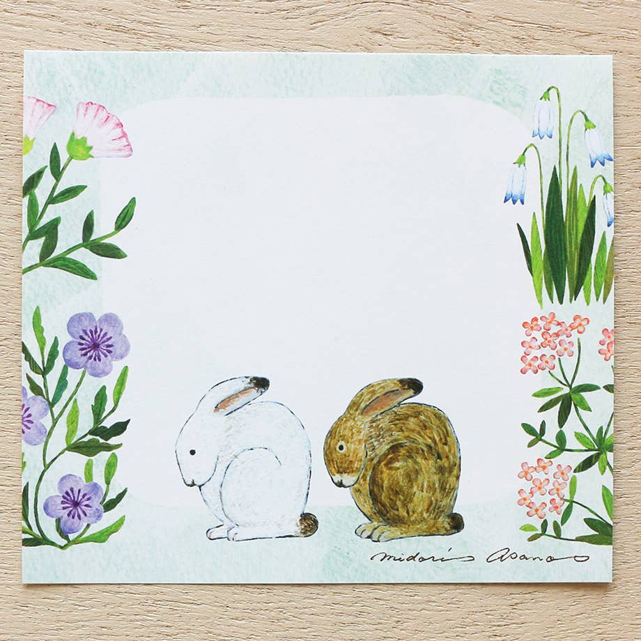 Cozyca Midori Asano Block Memo Pad: Dear Plants