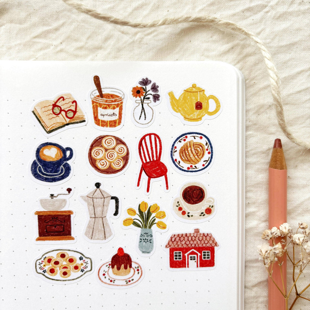 Fika stickers – Och Monika