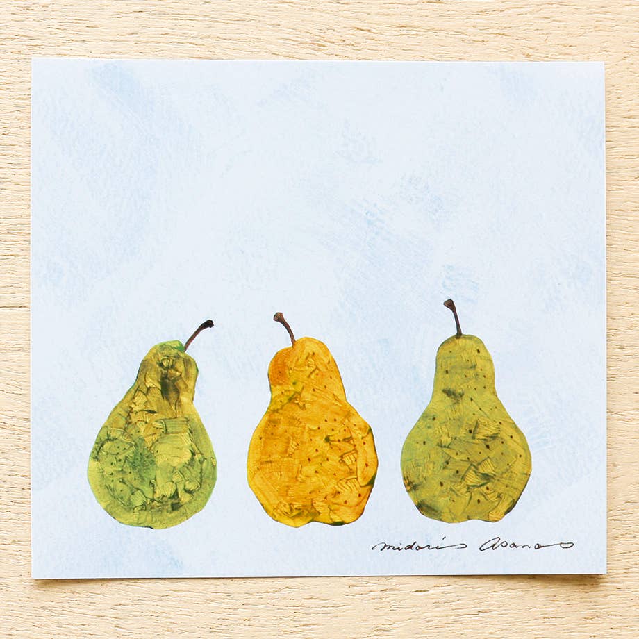 Cozyca Midori Asano Block Memo Pad: Dear Plants
