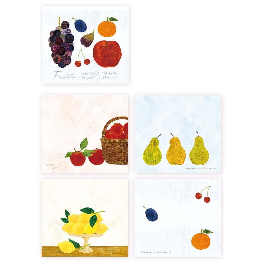 Cozyca Midori Asano Block Memo Pad: Dear Plants