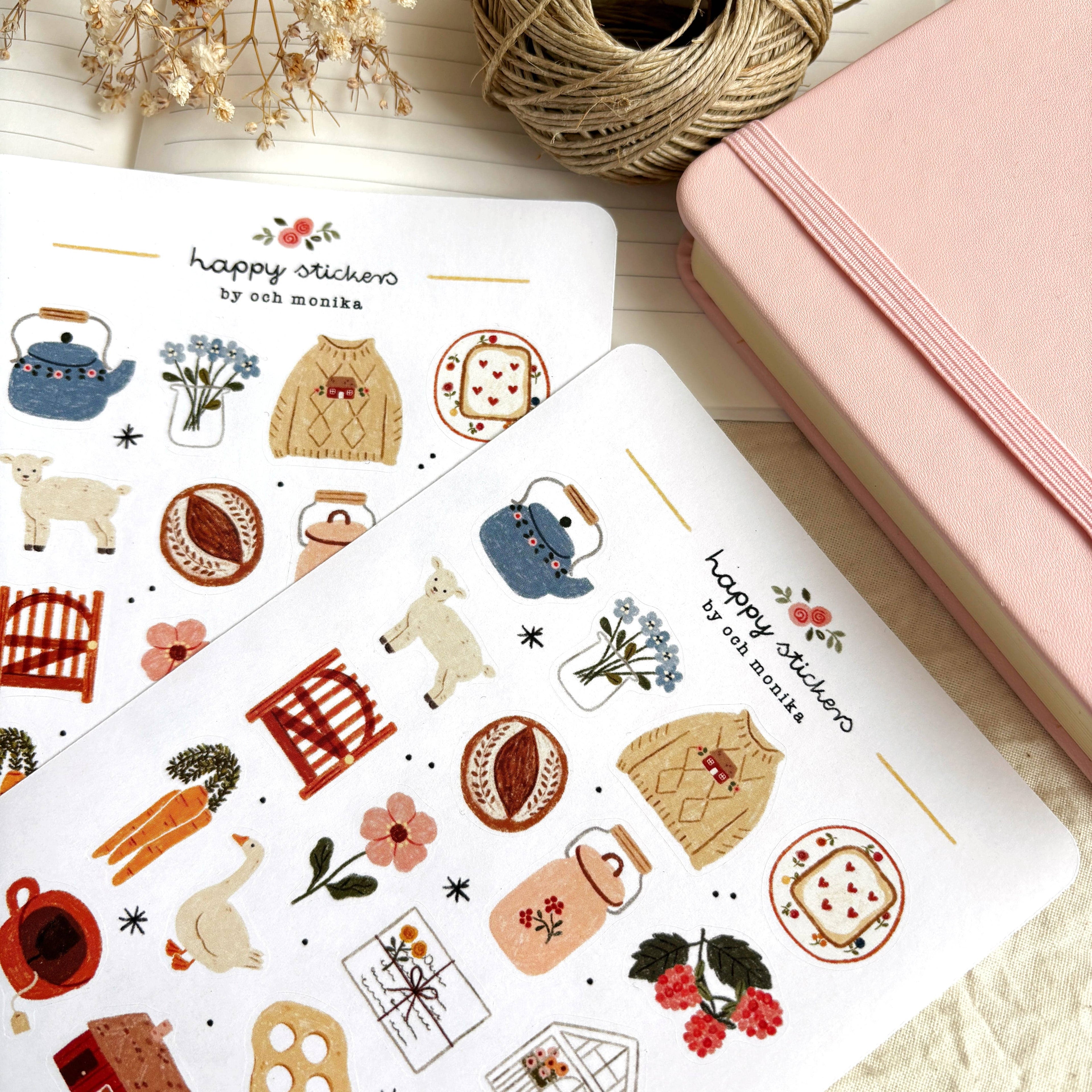 Soft Life - Sticker Sheet | Cozy Slow Living & Home Decor