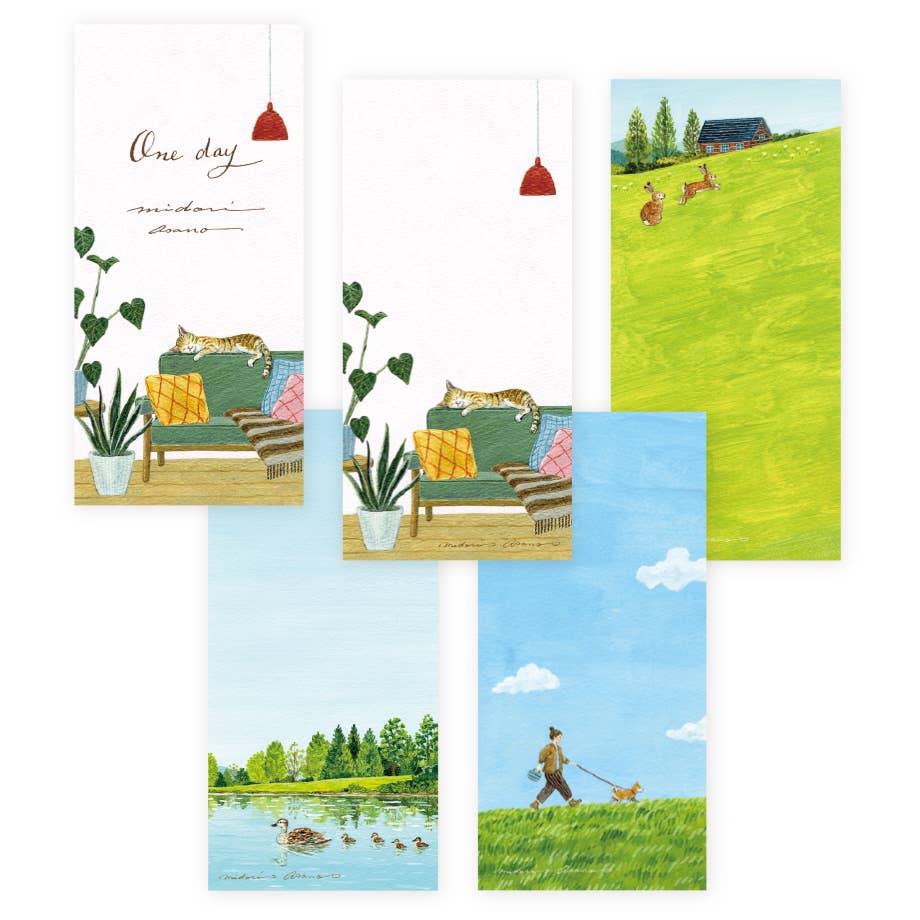 Cozyca Midori Asano Letter Paper Pad: One Day