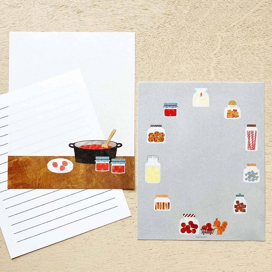 Cozyca Letter Writing Set – Seasonal Jar