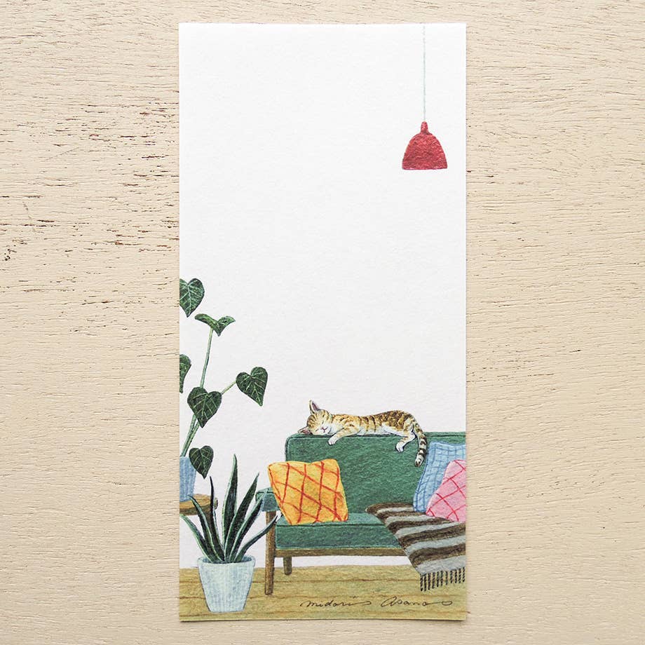 Cozyca Midori Asano Letter Paper Pad: One Day