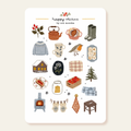 Soft Winter - Sticker Sheet | Aesthetic Winter Gift