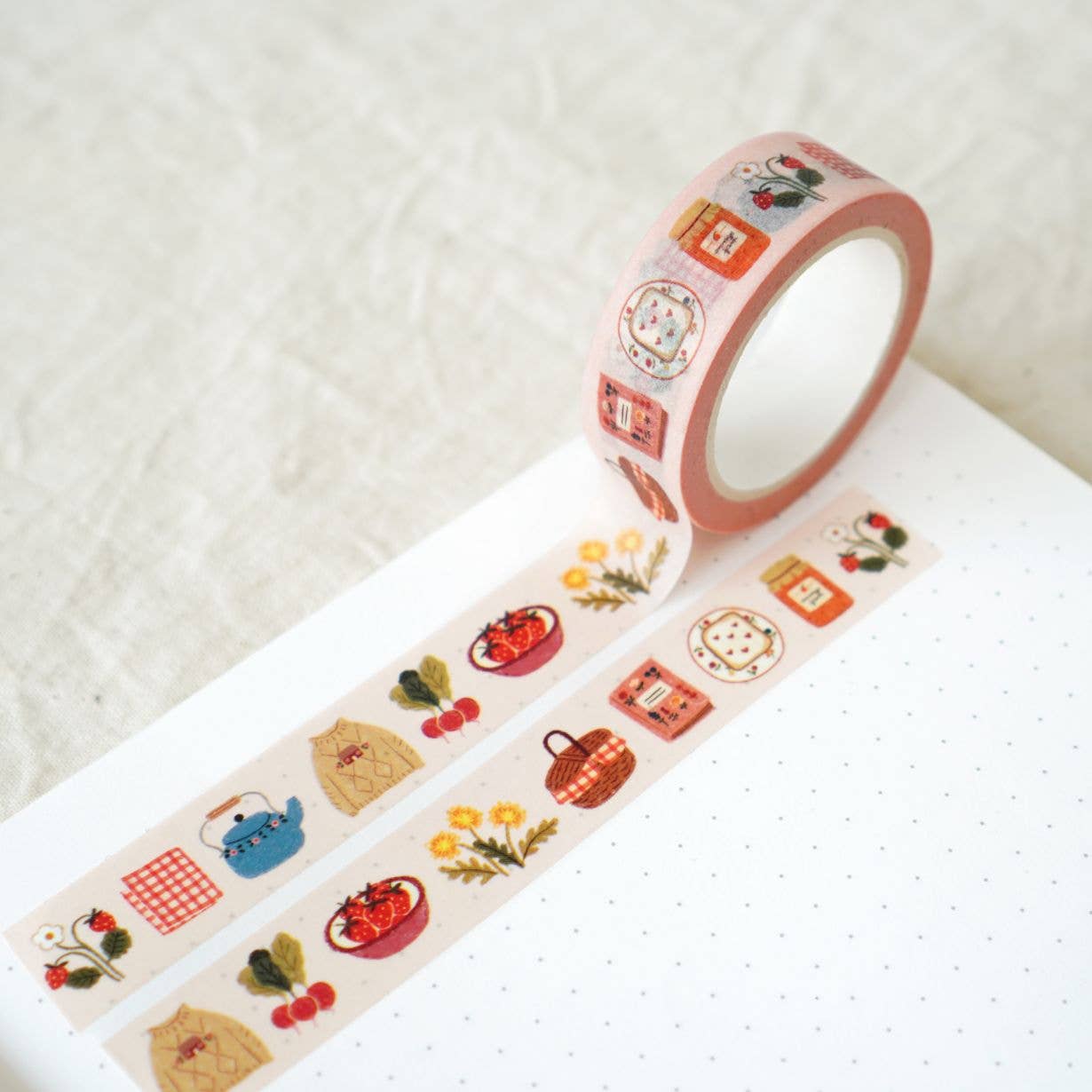 Cottagecore - Decorative Washi Tape | 15mm x 10mm
