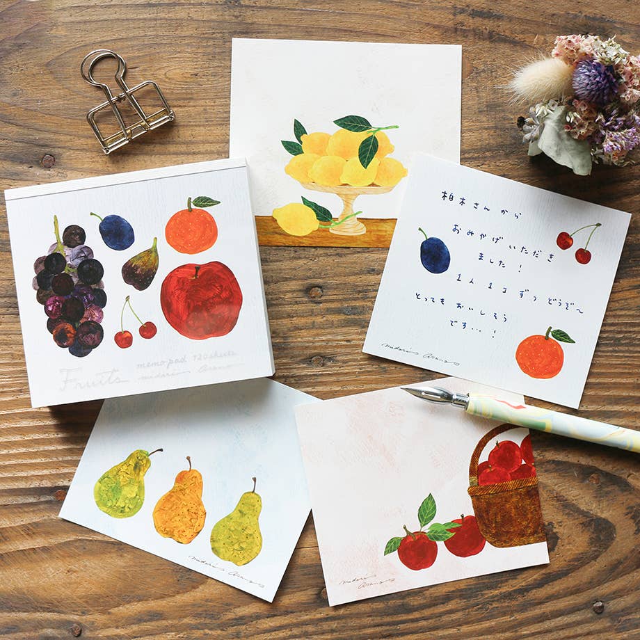Cozyca Midori Asano Block Memo Pad: Dear Plants