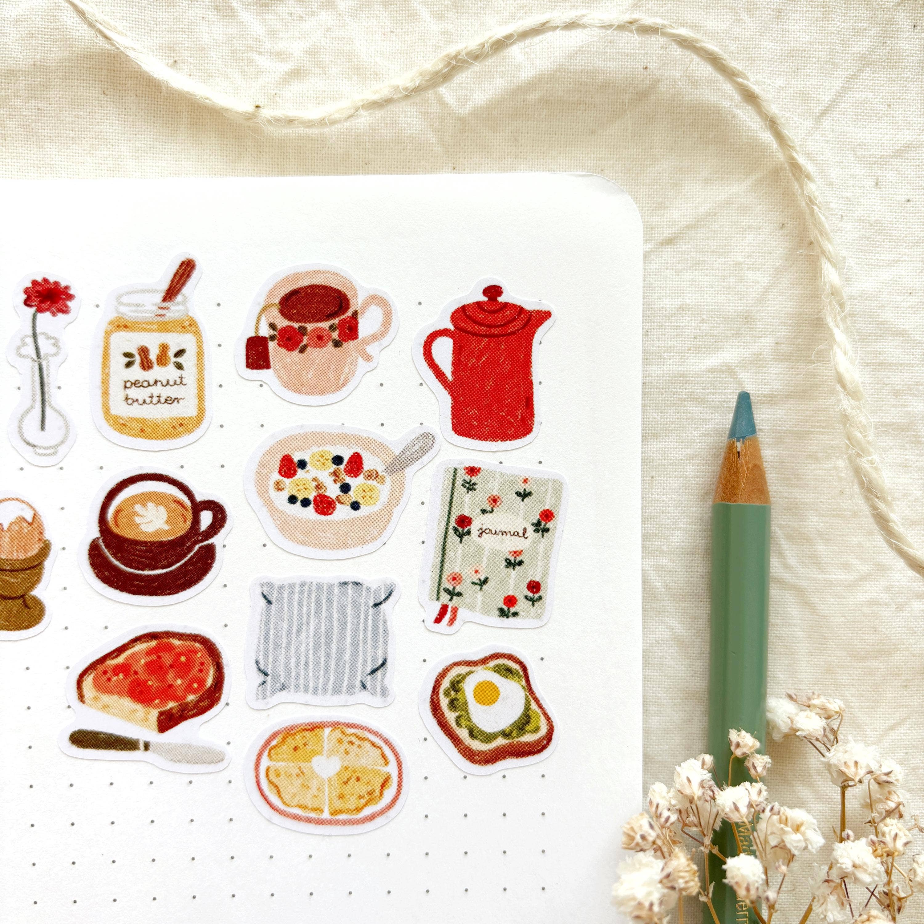Good Morning - Sticker Sheet | Daily Planner Essential
