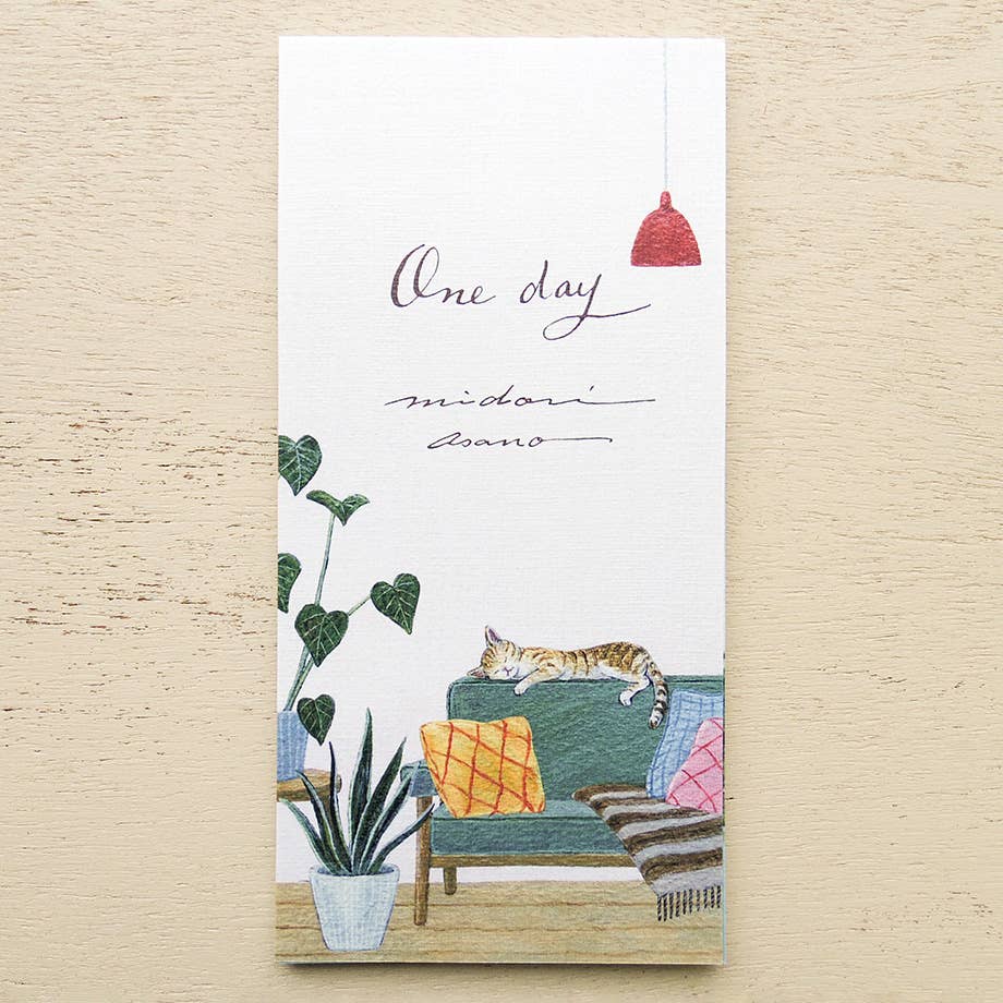 Cozyca Midori Asano Letter Paper Pad: One Day