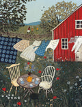 Tea in the Garden – Card by Loré Pemberton