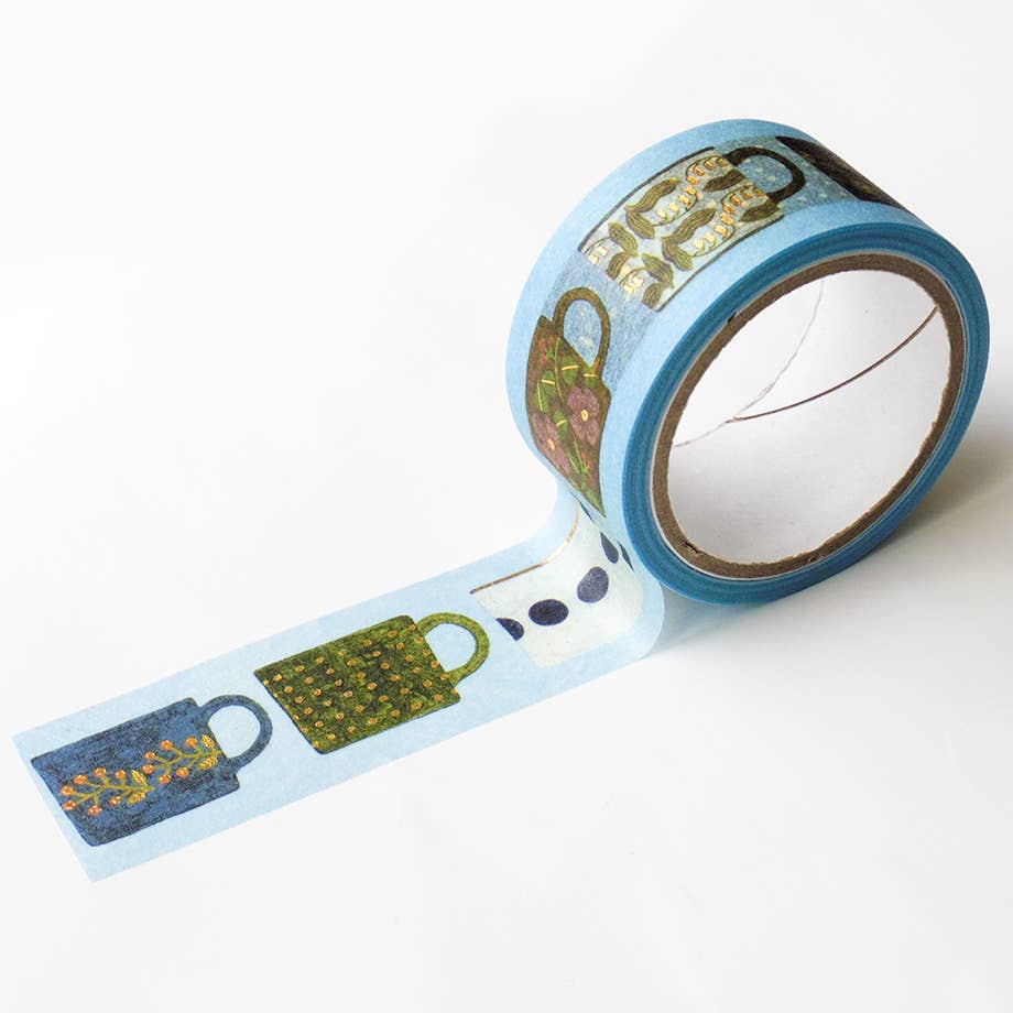 Cozyca Midori Asano Foil Washi Tape: MY FAVORITE MUGS