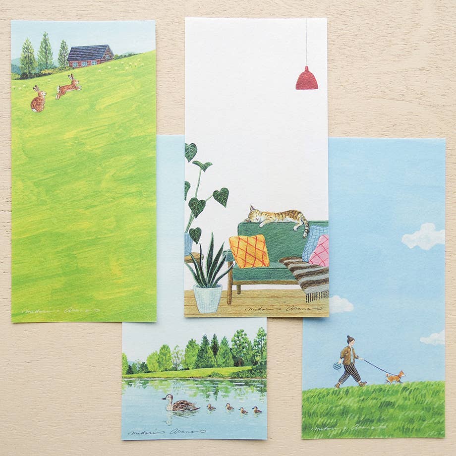 Cozyca Midori Asano Letter Paper Pad: One Day