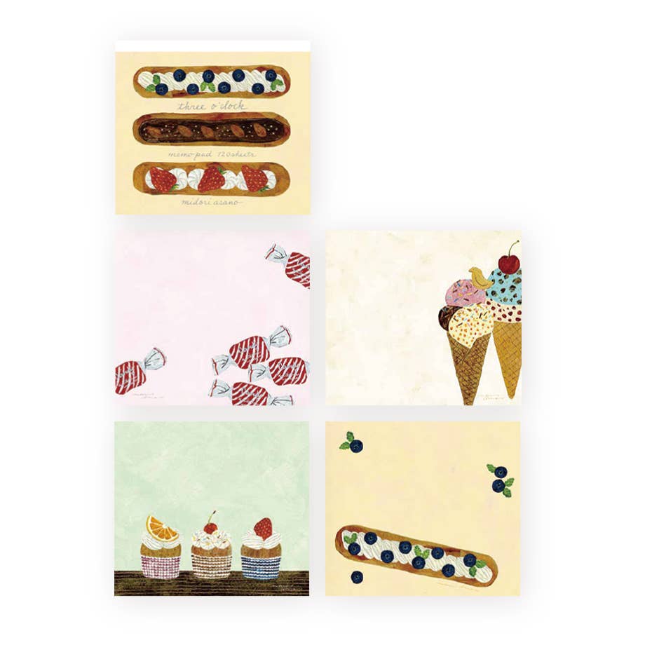 Cozyca Midori Asano Block Memo Pad: Dear Plants