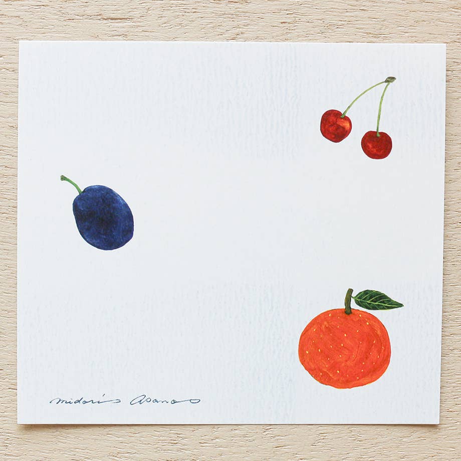 Cozyca Midori Asano Block Memo Pad: Dear Plants