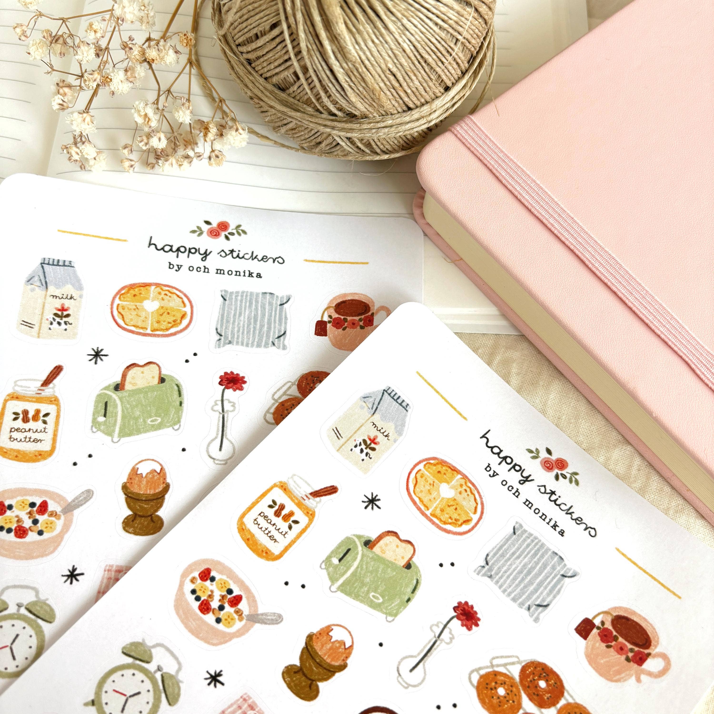 Good Morning - Sticker Sheet | Daily Planner Essential