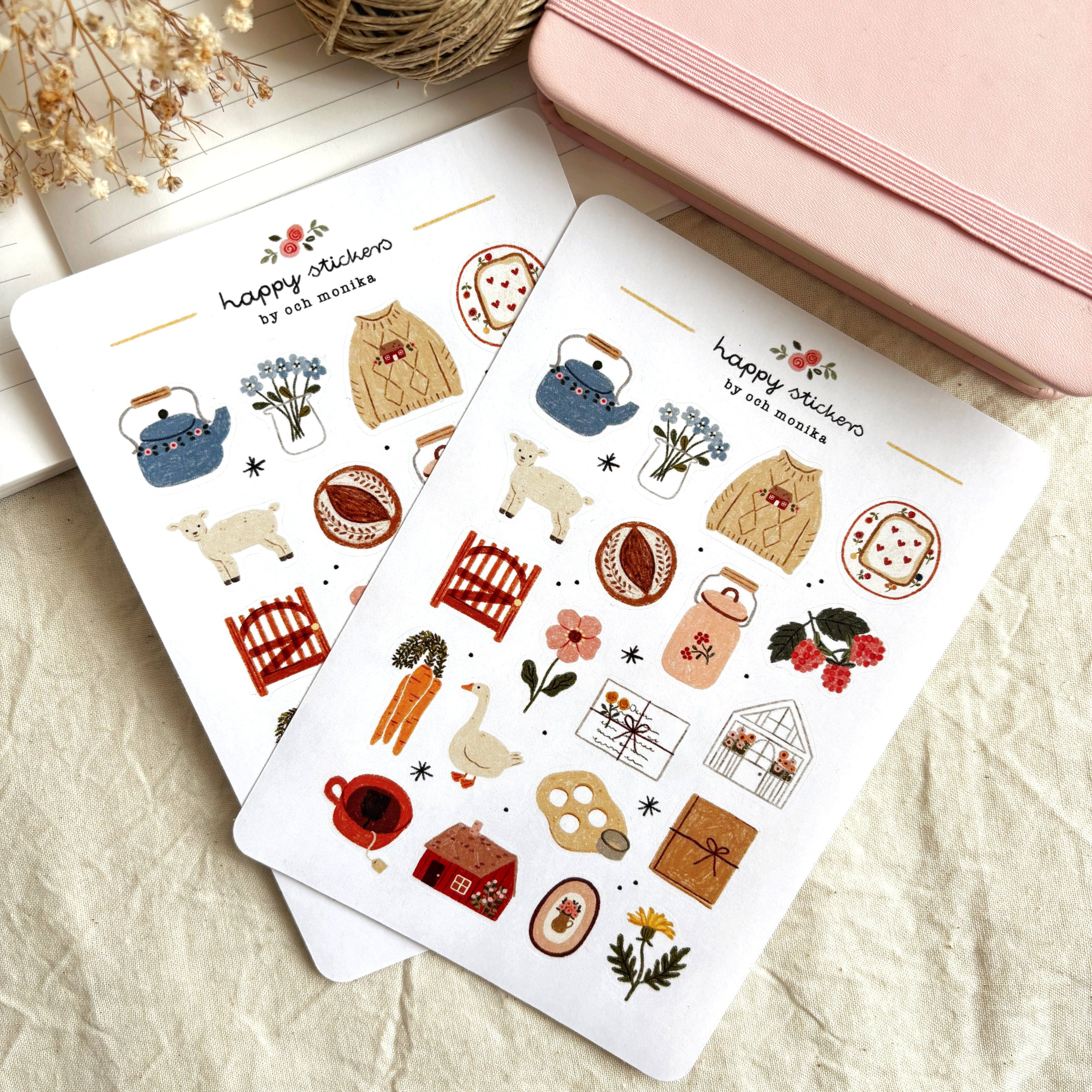 Soft Life - Sticker Sheet | Cozy Slow Living & Home Decor